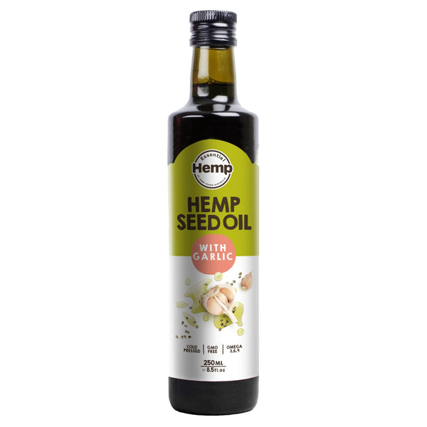 Essential Hemp Oil with Garlic 250ml