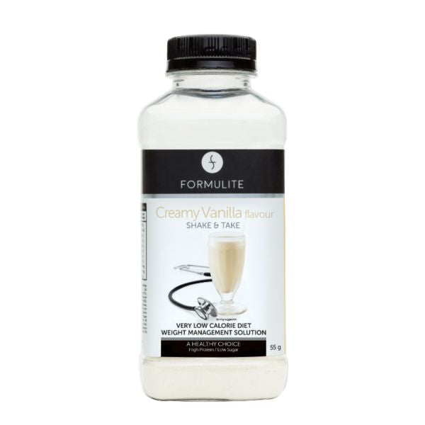 Formulite Meal Replacement Shake & Take Creamy Vanilla Flavour 55g Single Serve