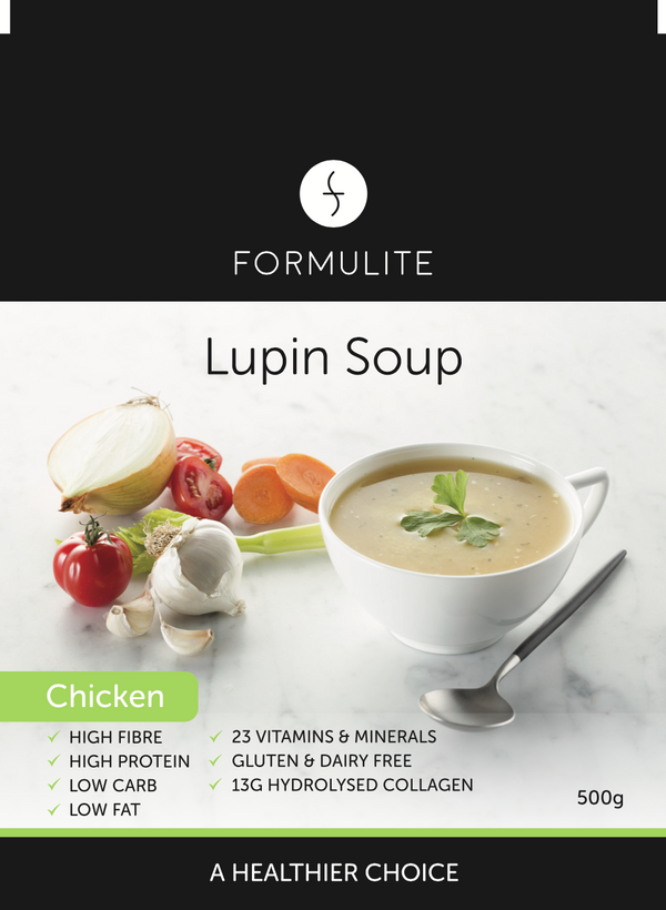 Formulite Lupin Soup Bag Chicken Flavour 500g