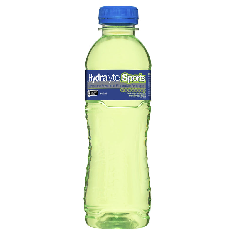 Hydralyte Sports Lemon Lime 600ml