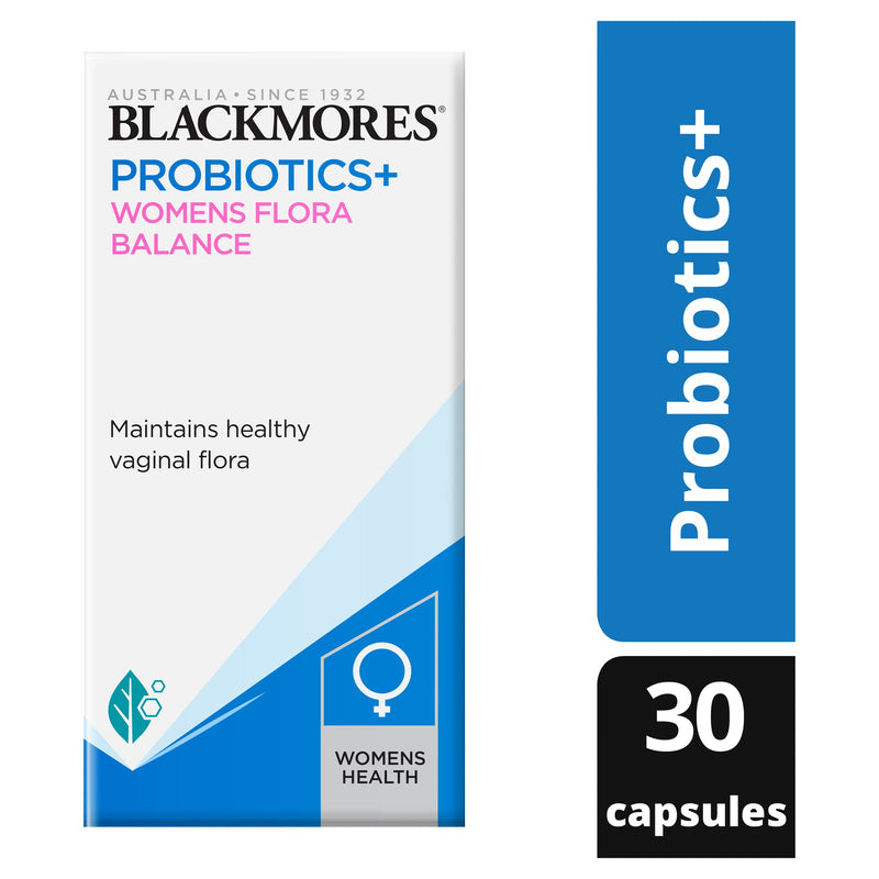 Blackmores Probiotics+ Womens Flora Balance 30 Capsules