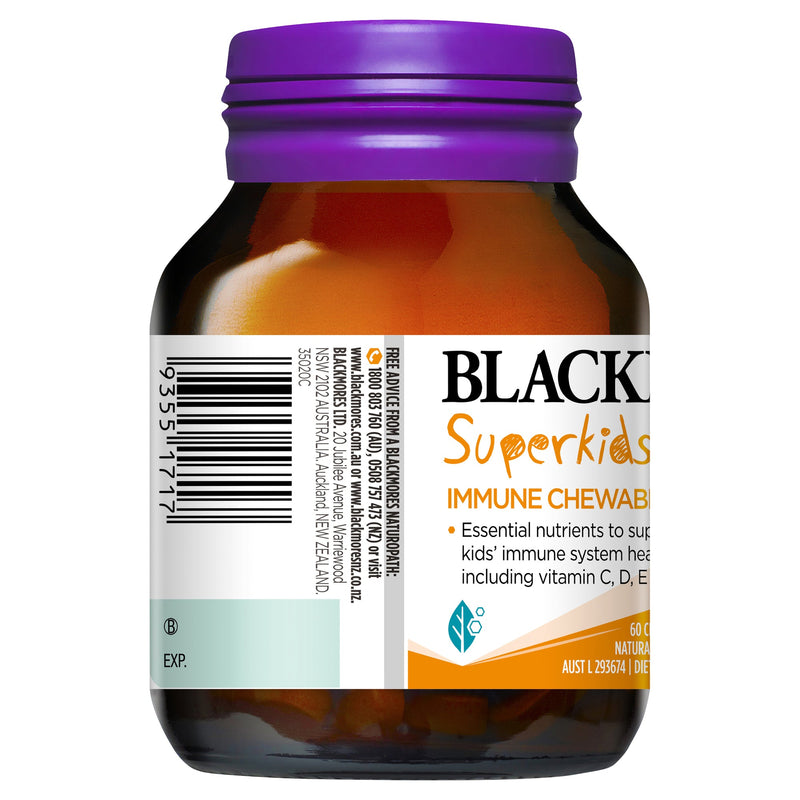 Blackmores Superkids Immune 60 Chewables