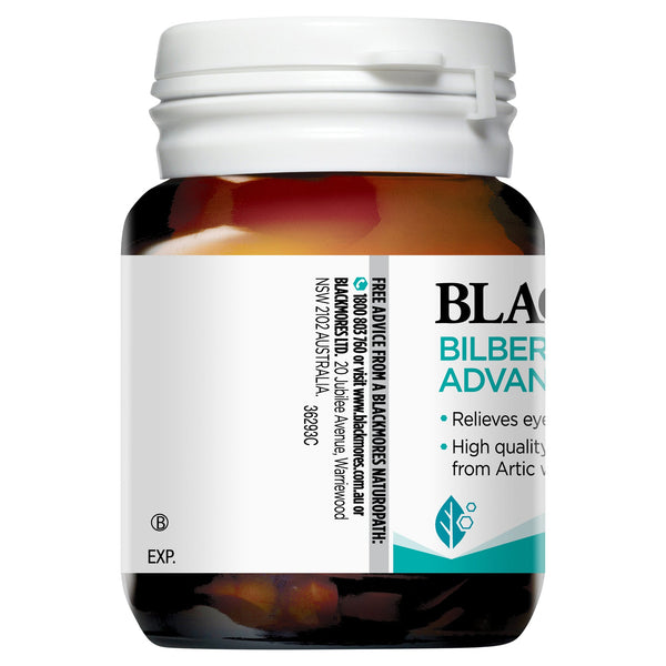 Blackmores Bilberry Eye Support Advanced 30 Tablets