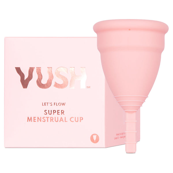 Vush Let's Flow Menstrual Cup Super
