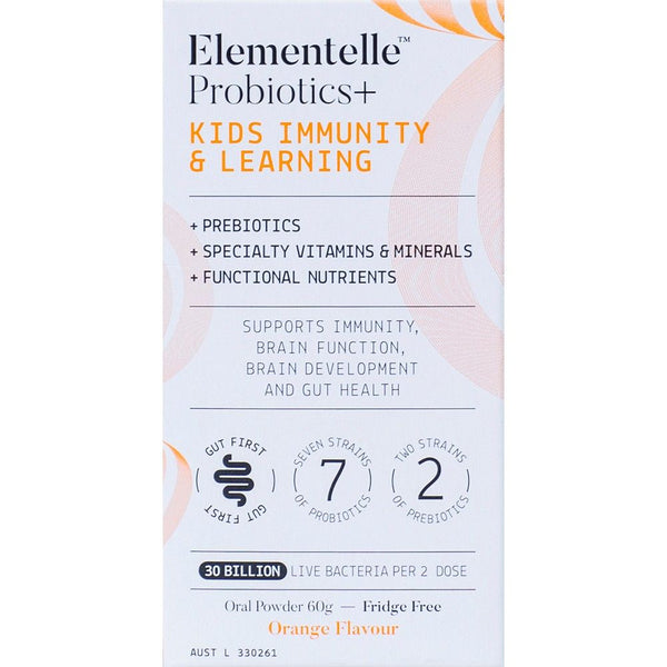 Elementelle Probiotics Kids Immunity & Learning Powder 60g