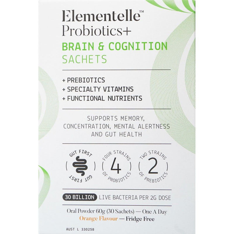 Elementelle Probiotics Brain & Cognition 60g X 30 Sachets