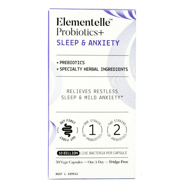 Elementelle Probiotics Sleep & Anxiety 30 Capsules