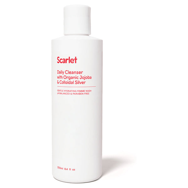 Scarlet Daily Cleanser (Unscented) with Organic Jojoba Oil