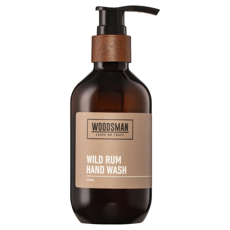 Woodsman Wild Rum Hand Wash 200ml