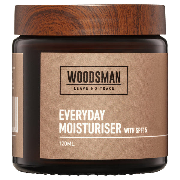 Woodsman Everyday Moisturiser with SPF 120ml