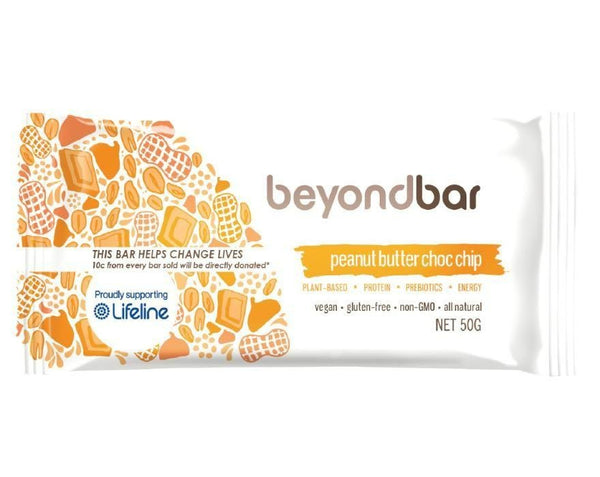 Beyondbar Peanut Butter Choc Chip 50g