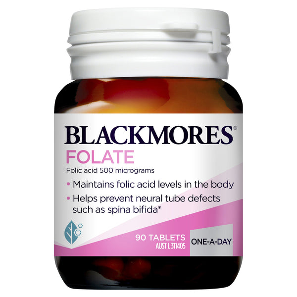 Blackmores Folate 500mcg 90 Tablets