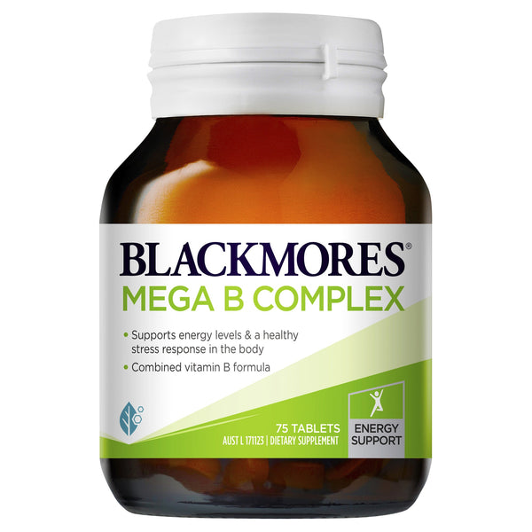 Blackmores Mega B Complex 75 Tablets