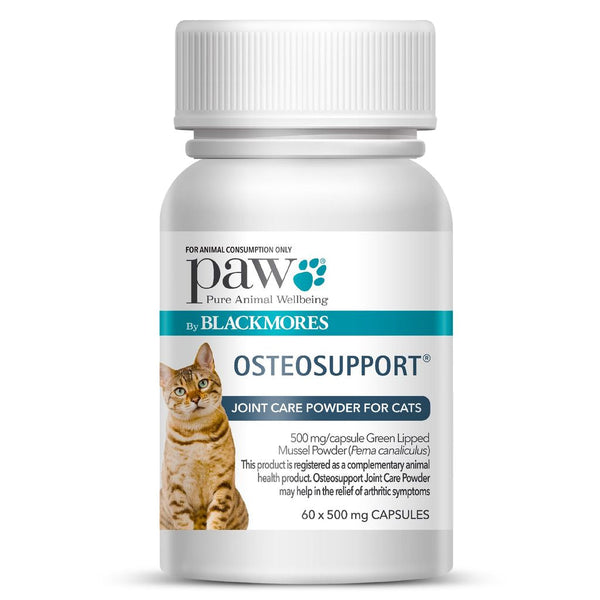 Paw by Blackmores Osteosupport (Joint Care For Cats) 60C