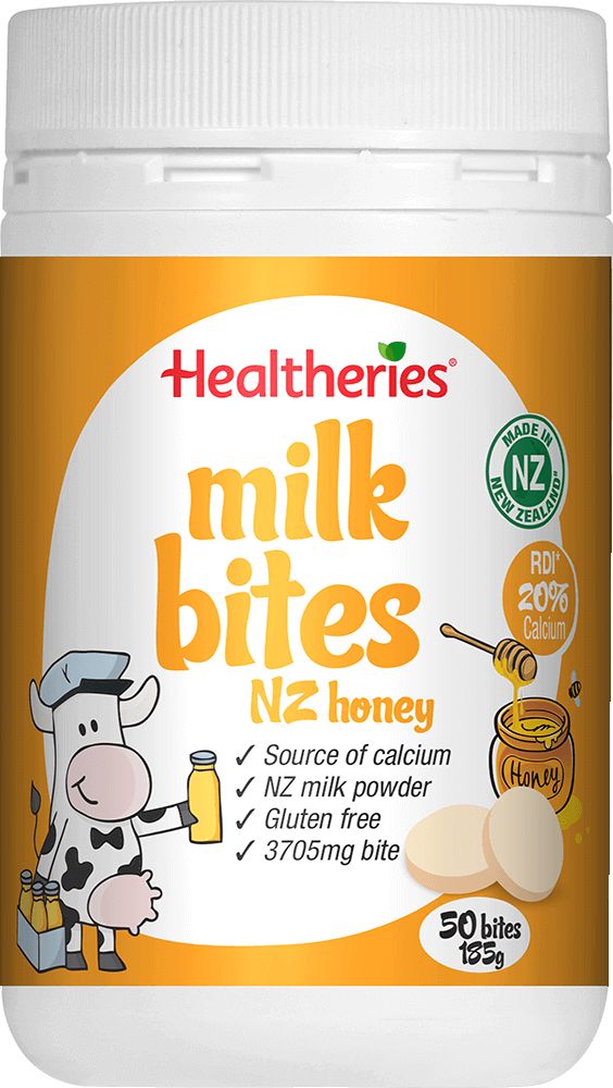 Healtheries Milk Bits- New Zealand Honey 185gm