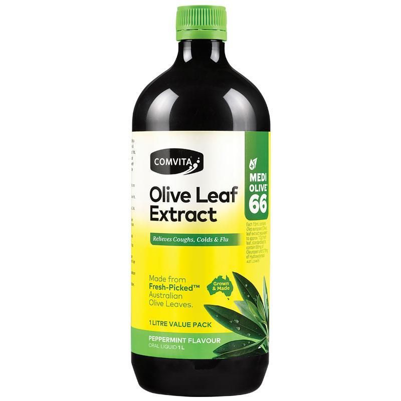 Comvita Olive Leaf Extract Peppermint 1L