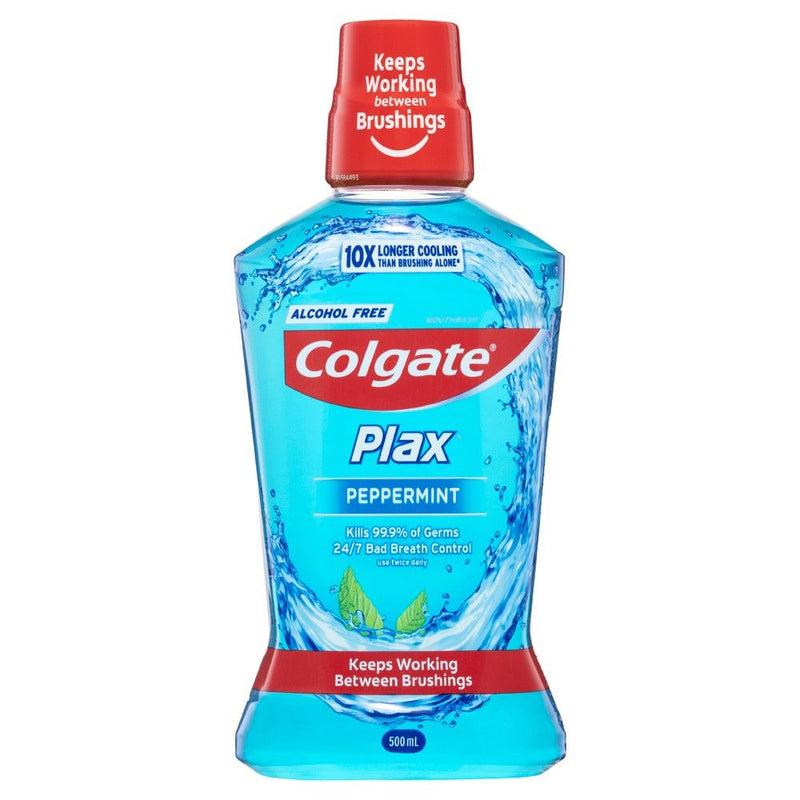 Colgate Mouthwash Plax Peppermint 500ml