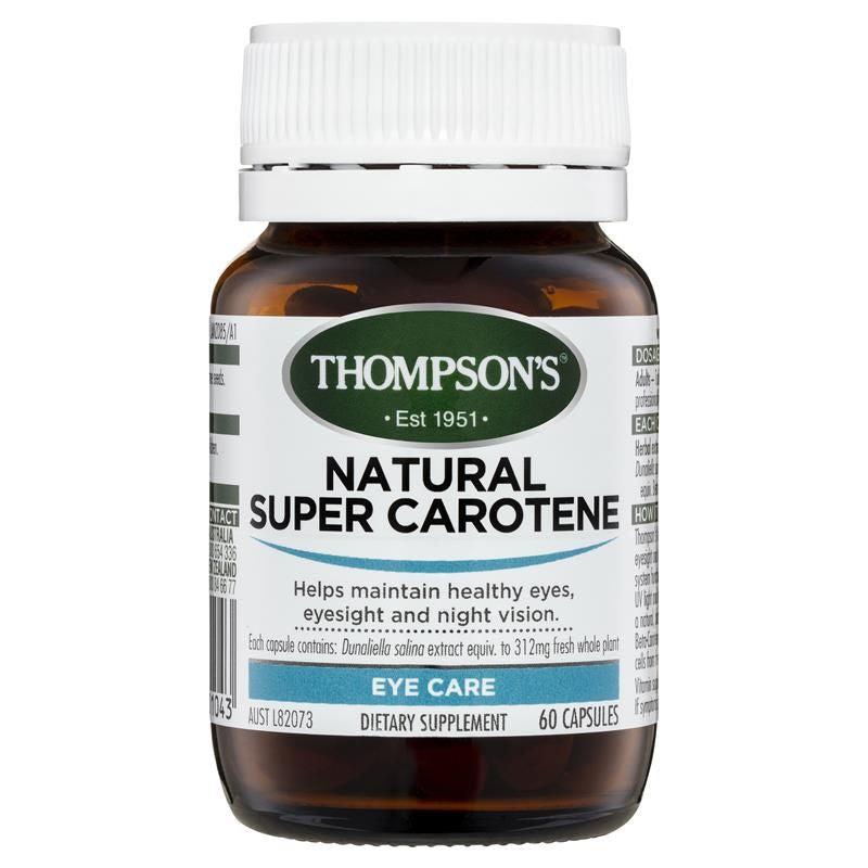 Thompson's Natural Super Carotene 60 Capsules