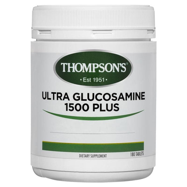 Thompson's Ultra Glucosamine 1500mg Plus 180 Tablets