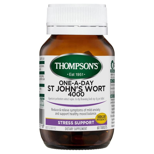 Thompson's One-A-Day St John's Wort 4000mg 60 Tablets