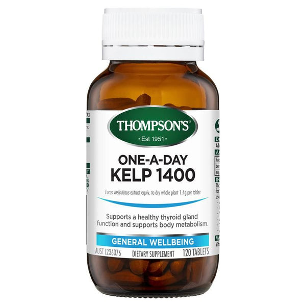Thompson's One-A-Day Kelp 1400mg 120 Tablets