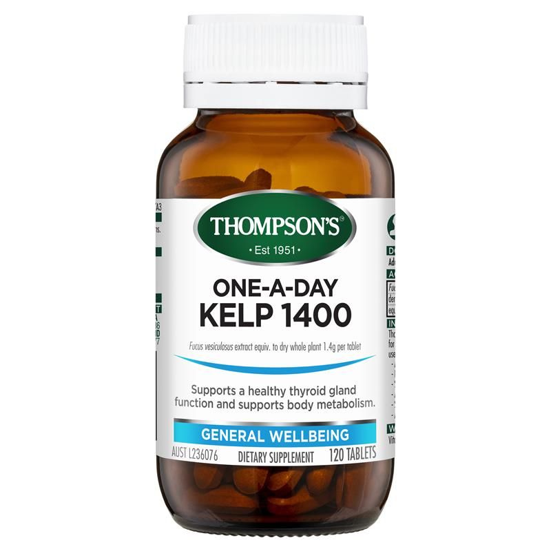 Thompson's One-A-Day Kelp 1400mg 120 Tablets