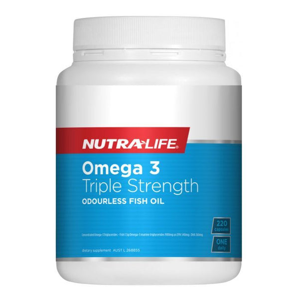 Nutra-Life Omega 3 Triple Strength 220C