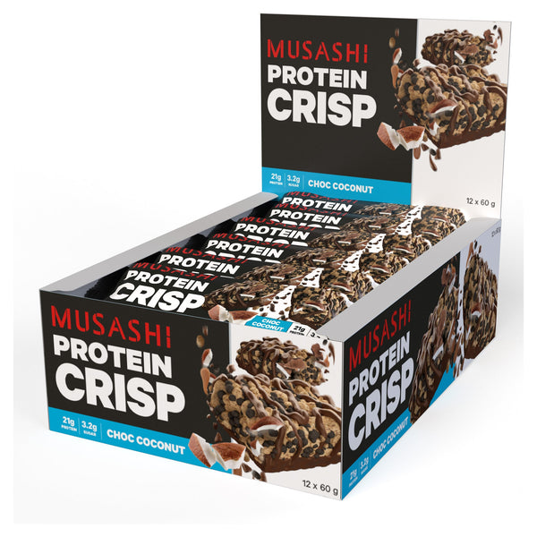 Musashi Protein Crisp Coconut 60g x 12