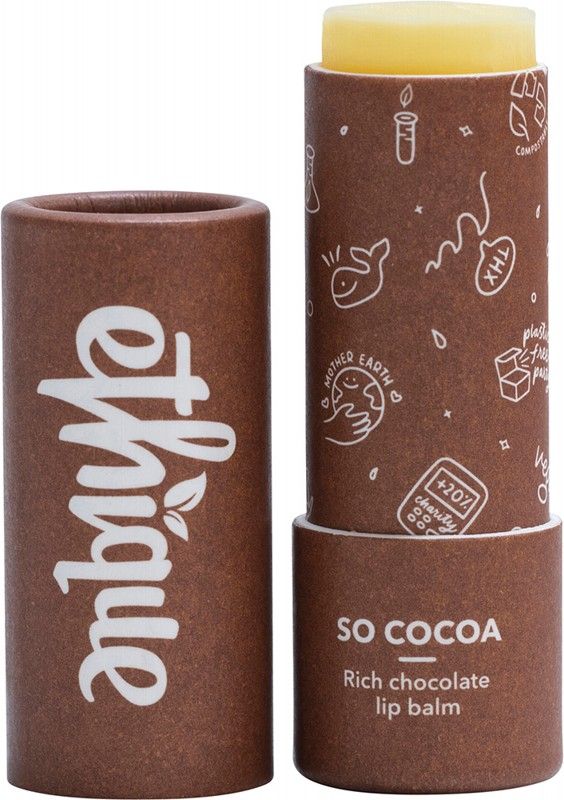 Ethique Lip Balm 9g - So Cocoa Chocolate