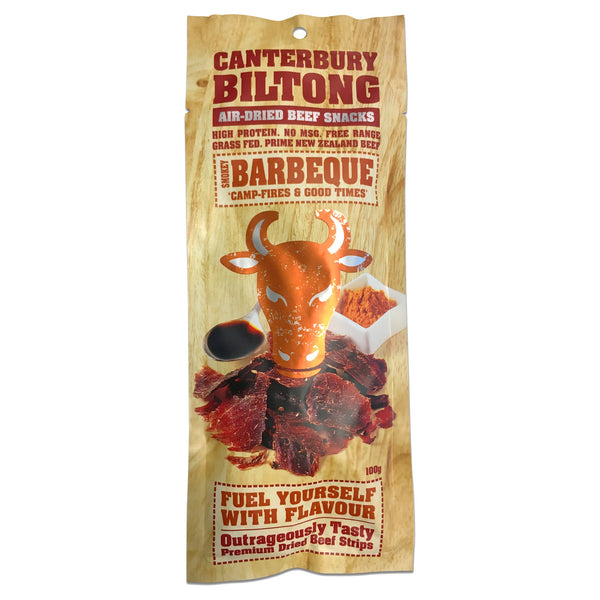 Canterbury Biltong Smokey Barbeque Beef Biltong 100g