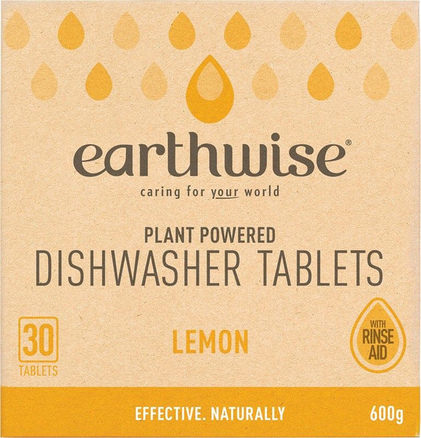 Earthwise Dishwasher Tablets X30 - Lemon