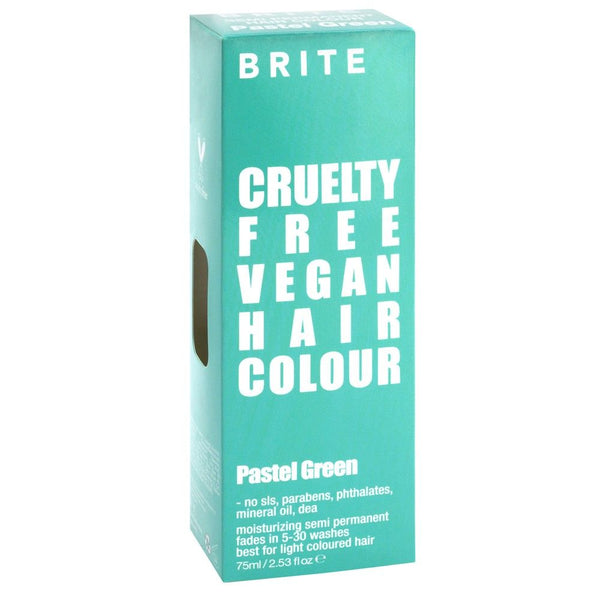 Brite Organix Semi Permanent Hair Colour 75 ml - Pastel Green
