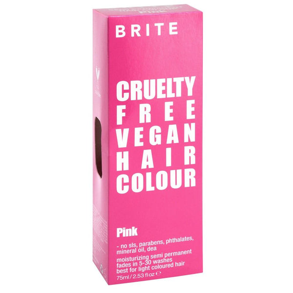 Brite Organix Semi Permanent Hair Colour 75 ml - Pink