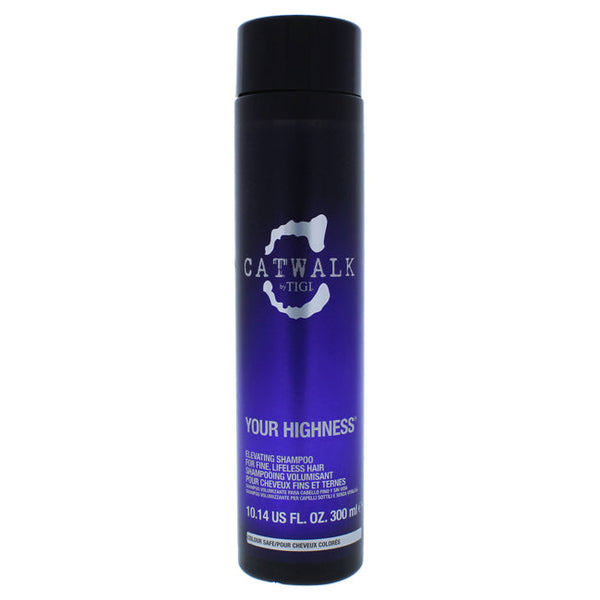 TIGI Catwalk Your Highness Elevating Shampoo by TIGI for Unisex - 10.14 oz Shampoo