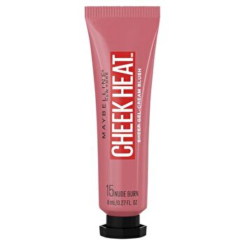 Maybelline Cheek Heat Gel Cream Blush - Nude Burn