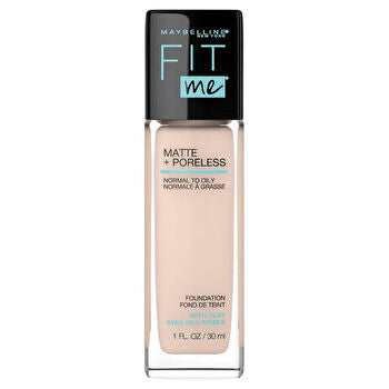 Maybelline New York Maybelline New York FIT ME Matte & Poreless Mattifying Liquid Foundation - Natural Ivory 112