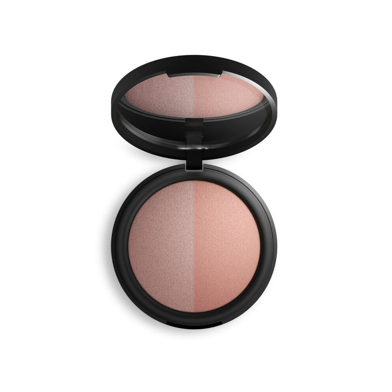 Inika Organic Mineral Baked Blush Duo 6.5g Burnt Peach