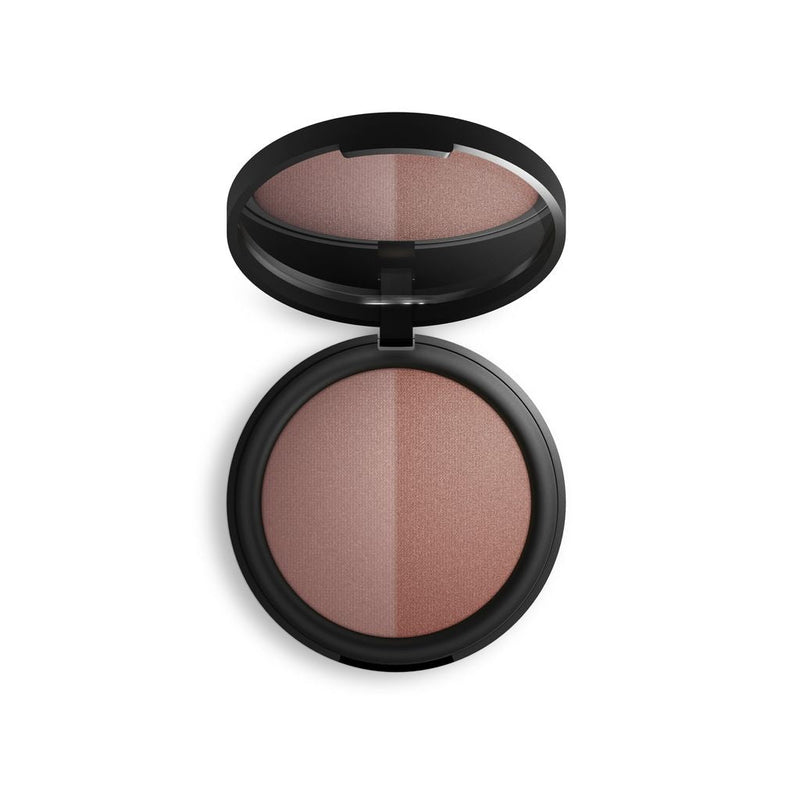 Inika Organic Mineral Baked Blush Duo 6.5g - Burnt Peach