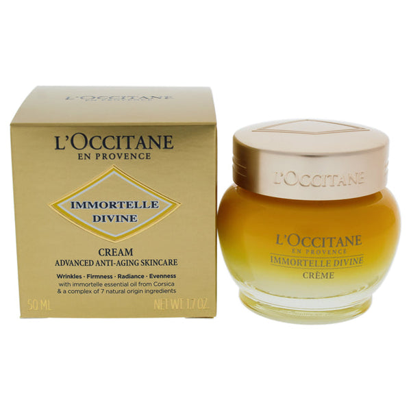 L'Occitane Immortelle Divine Cream by LOccitane for Unisex - 1.7 oz Cream