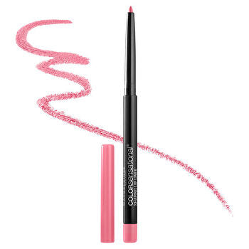 Maybelline New York Color Sensational Shaping Lip Liner Retractable Pencil - Palest Pink 135