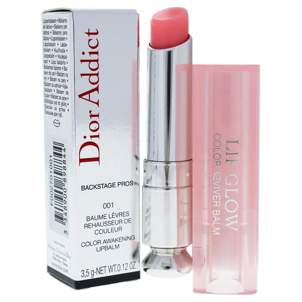 Christian Dior Dior Addict Lip Glow - 001 Pink Glow by Christian Dior for Women - 0.12 oz Lip Balm