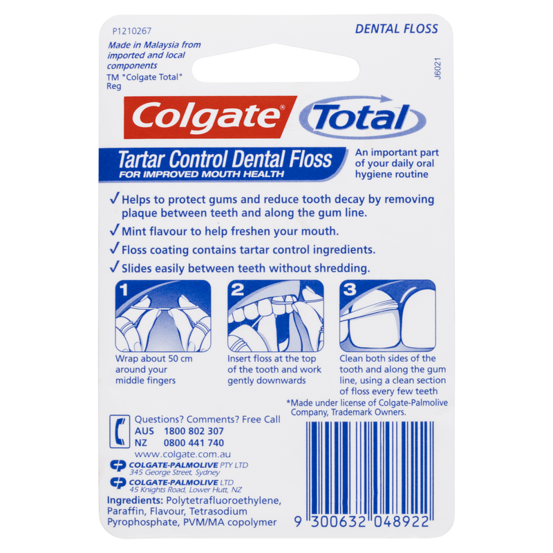 Colgate Floss Tartar Control 25M