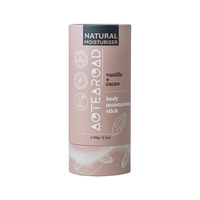 Aotearoad Natural Body Moisturising Stick Vanilla + Cacao 60g