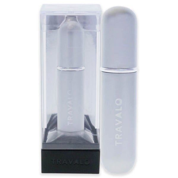 Travalo Classic Perfume Atomizer - Silver by Travalo for Unisex - 0.17 oz Refillable Spray (Empty)