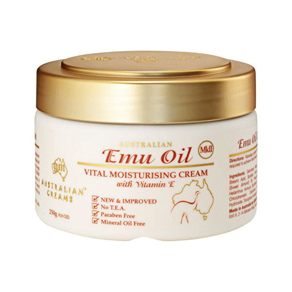Australian Creams Mk Ii Australian Creams MkII Emu Oil Vital Moisturising Cream with Vitamin E 250g