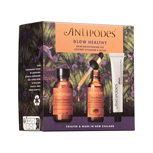 Antipodes Glow Healthy (Skin-Brightening Set) Pack