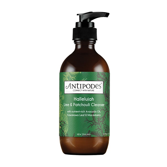 Antipodes Hallelujah Lime & Patchouli Cleanser 200ml