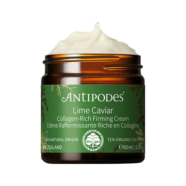 Antipodes Organic Lime Caviar Collagen-Rich Firming Cream 60ml