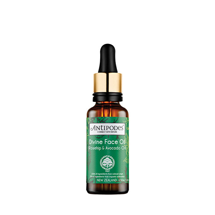 Antipodes Organic Divine Face Oil Organic Avocado Oil & Rosehip 30ml