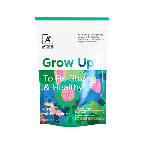 Activated Nutrients Grow Up Multivitamin (To Be Strong & Healthy) 112g